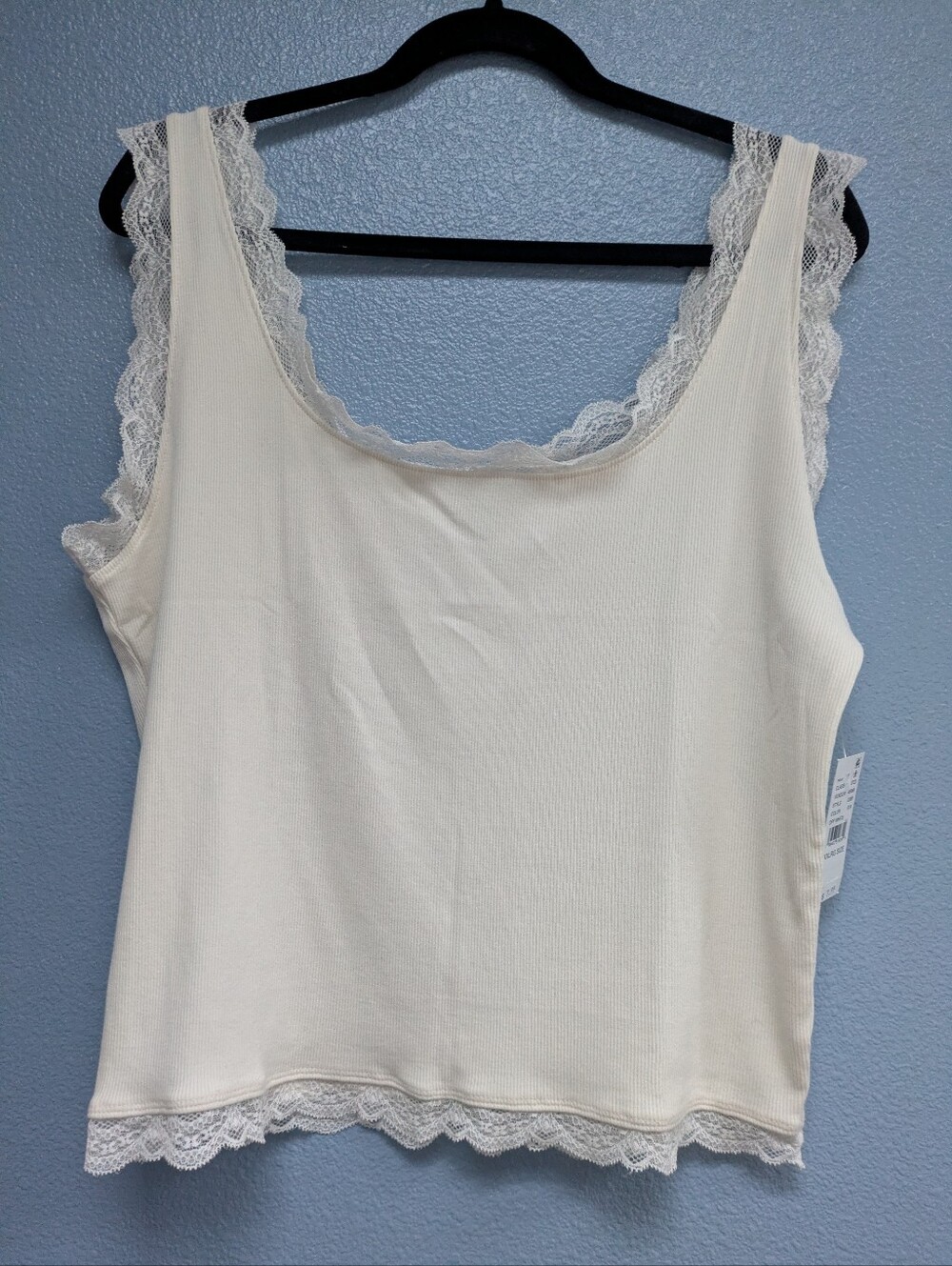 Pacsun Beverly and Beck Lace Trimmed Tank Top